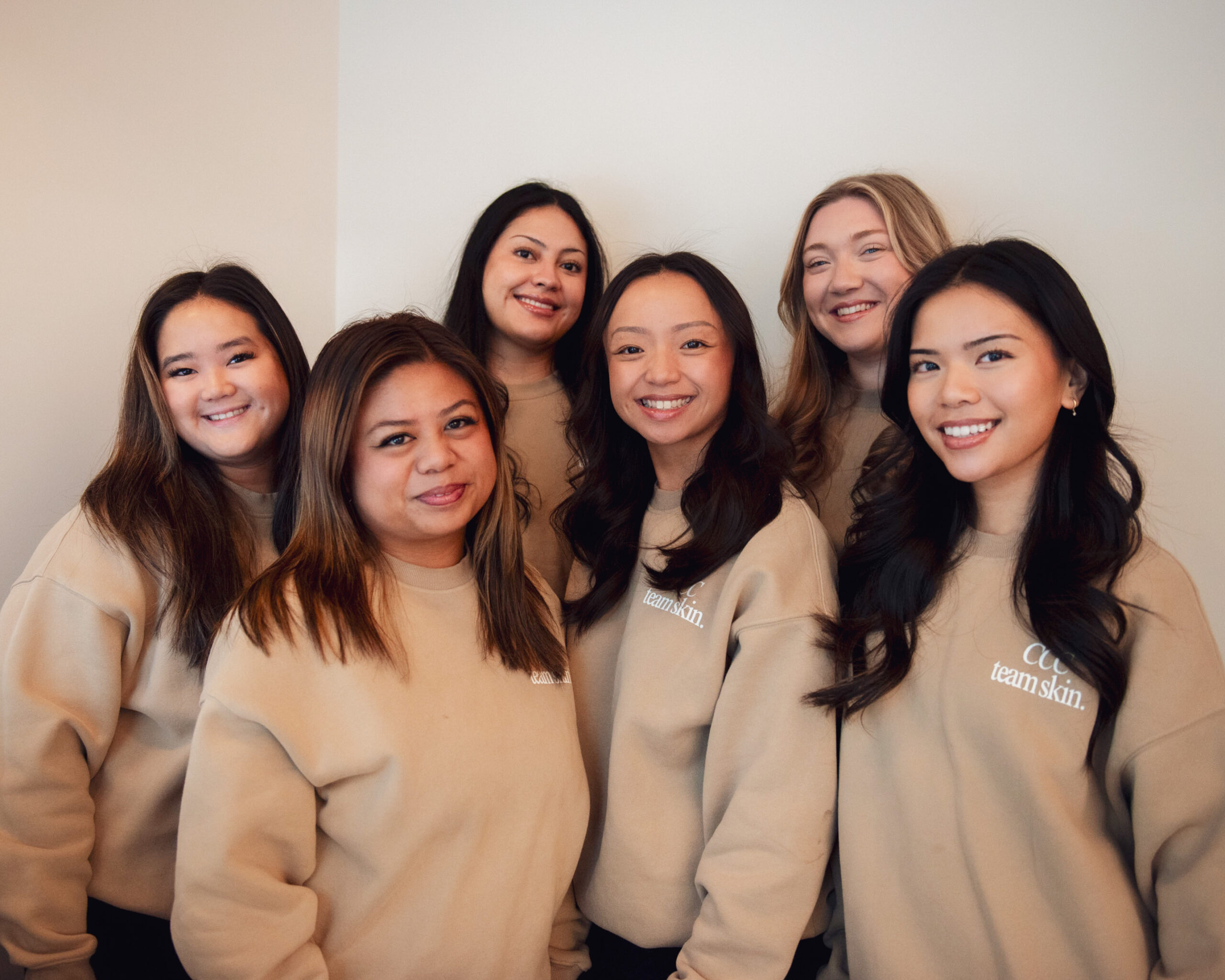 Clear Complexions Co skincare team in the Vancouver treatment studio